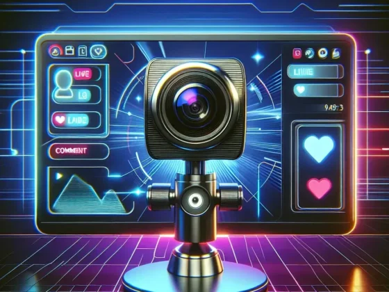 "Mejores cámaras web para Twitch en 2024: imagen de diversas cámaras de transmisión de alta calidad mostrando sus características ideales para streamers."