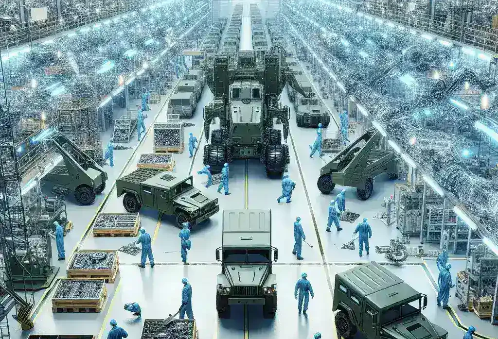 "Indra acquires Escribano and Tallerón for military vehicle manufacturing, showcasing advanced technology and defense innovation in Spain."