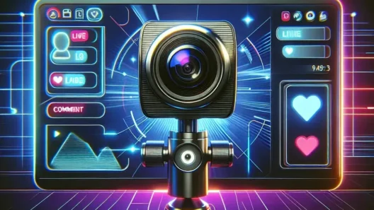 "Mejores cámaras web para Twitch en 2024: imagen de diversas cámaras de transmisión de alta calidad mostrando sus características ideales para streamers."